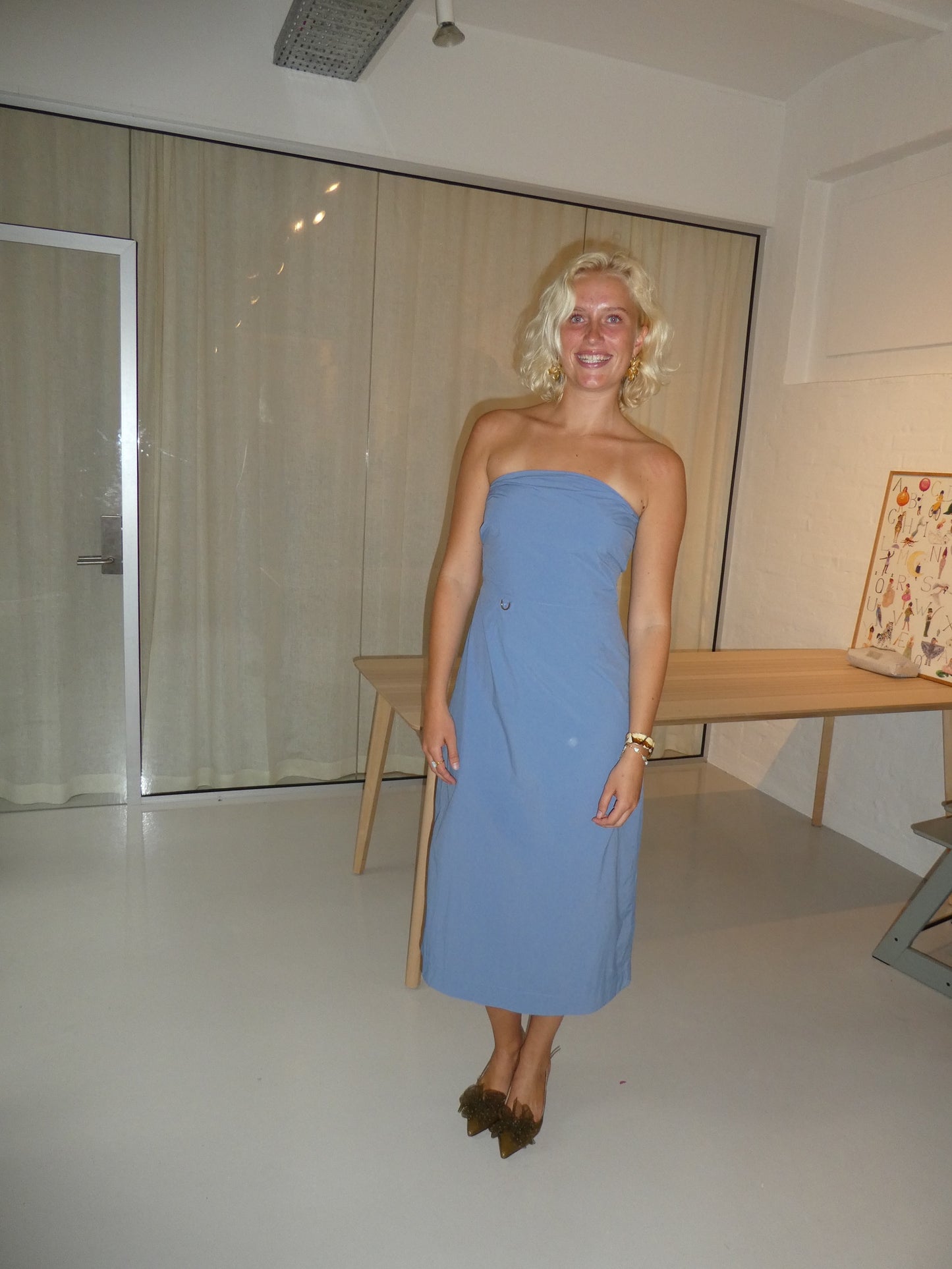 83. Saks Potts – Anno Dress Pigeon Blue (38)