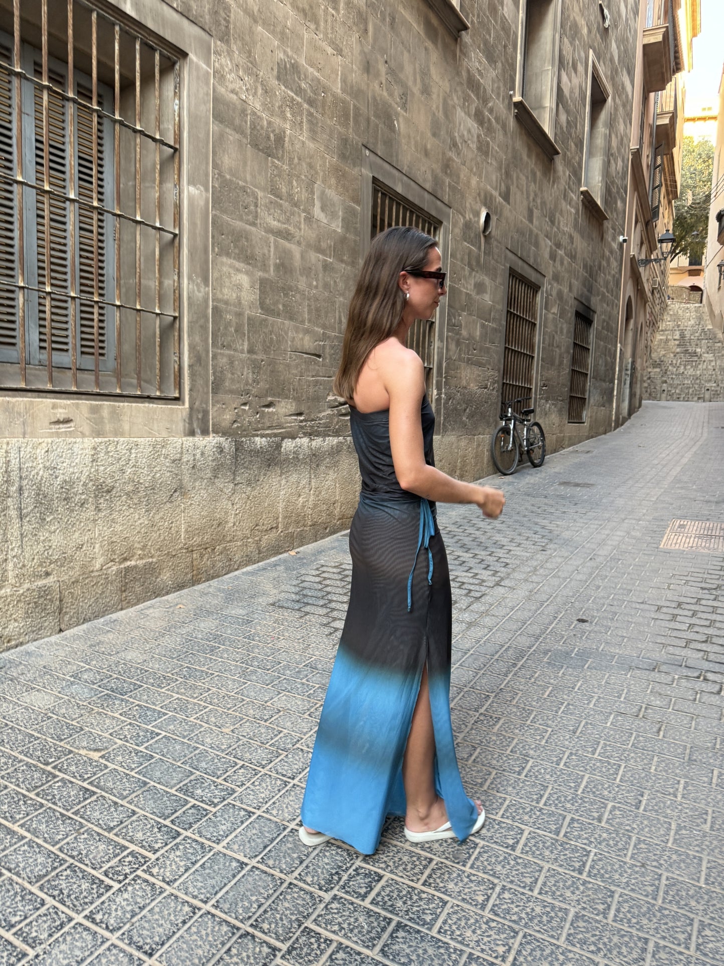 93. Kerne.Milk dress – mesh