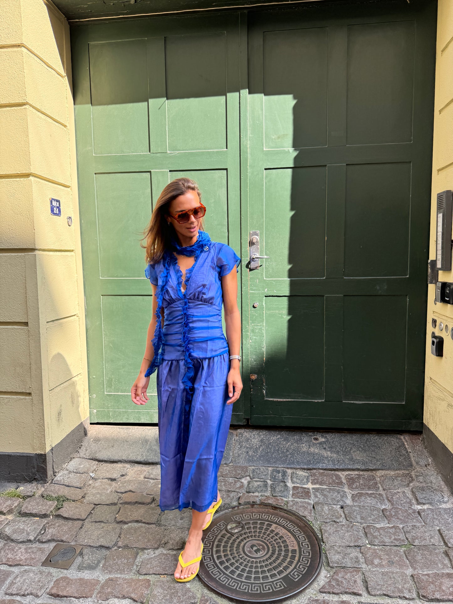 94. Saks Potts – BLAIRE DRESS Blue (38)