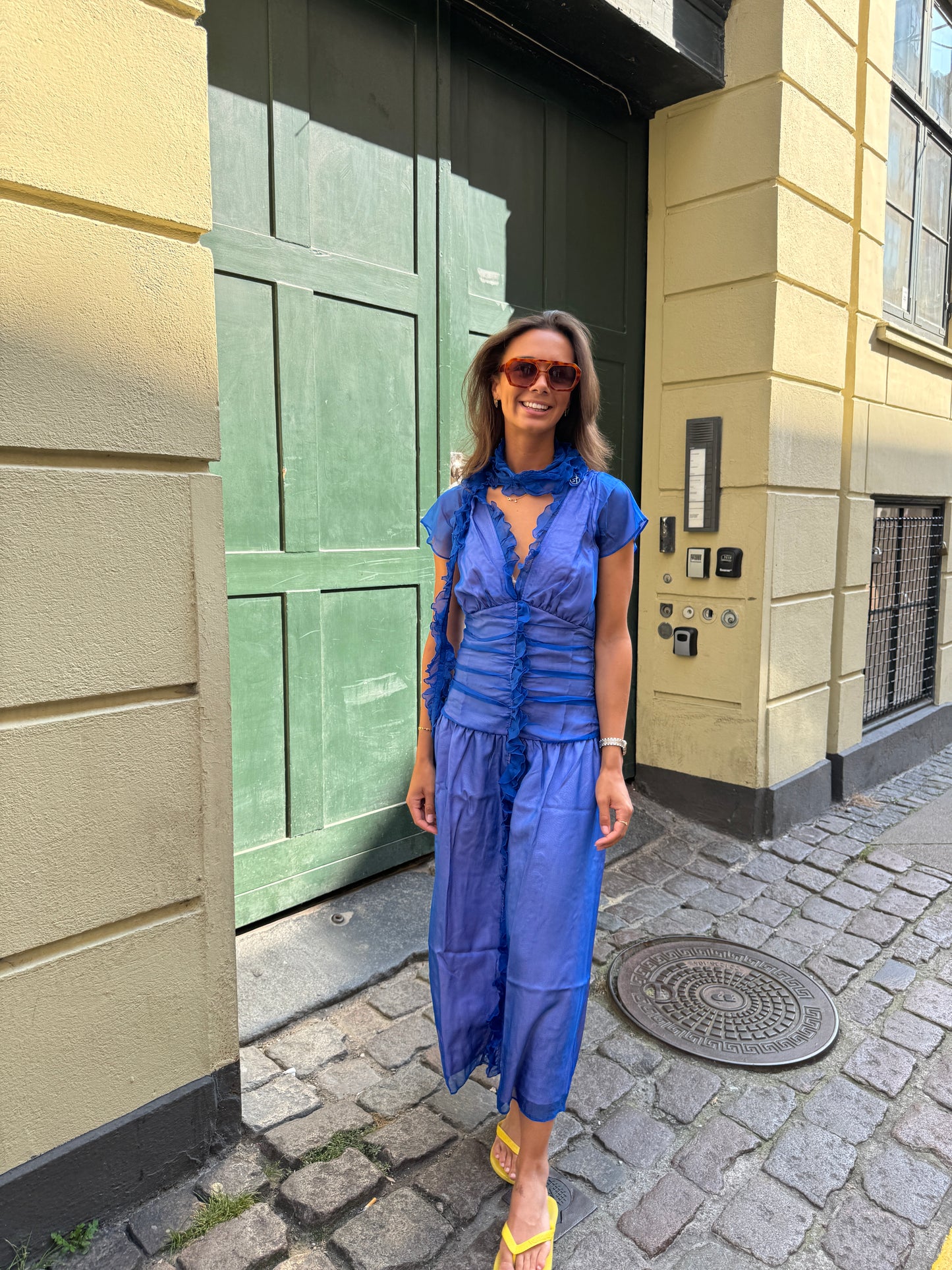 94. Saks Potts – BLAIRE DRESS Blue (38)
