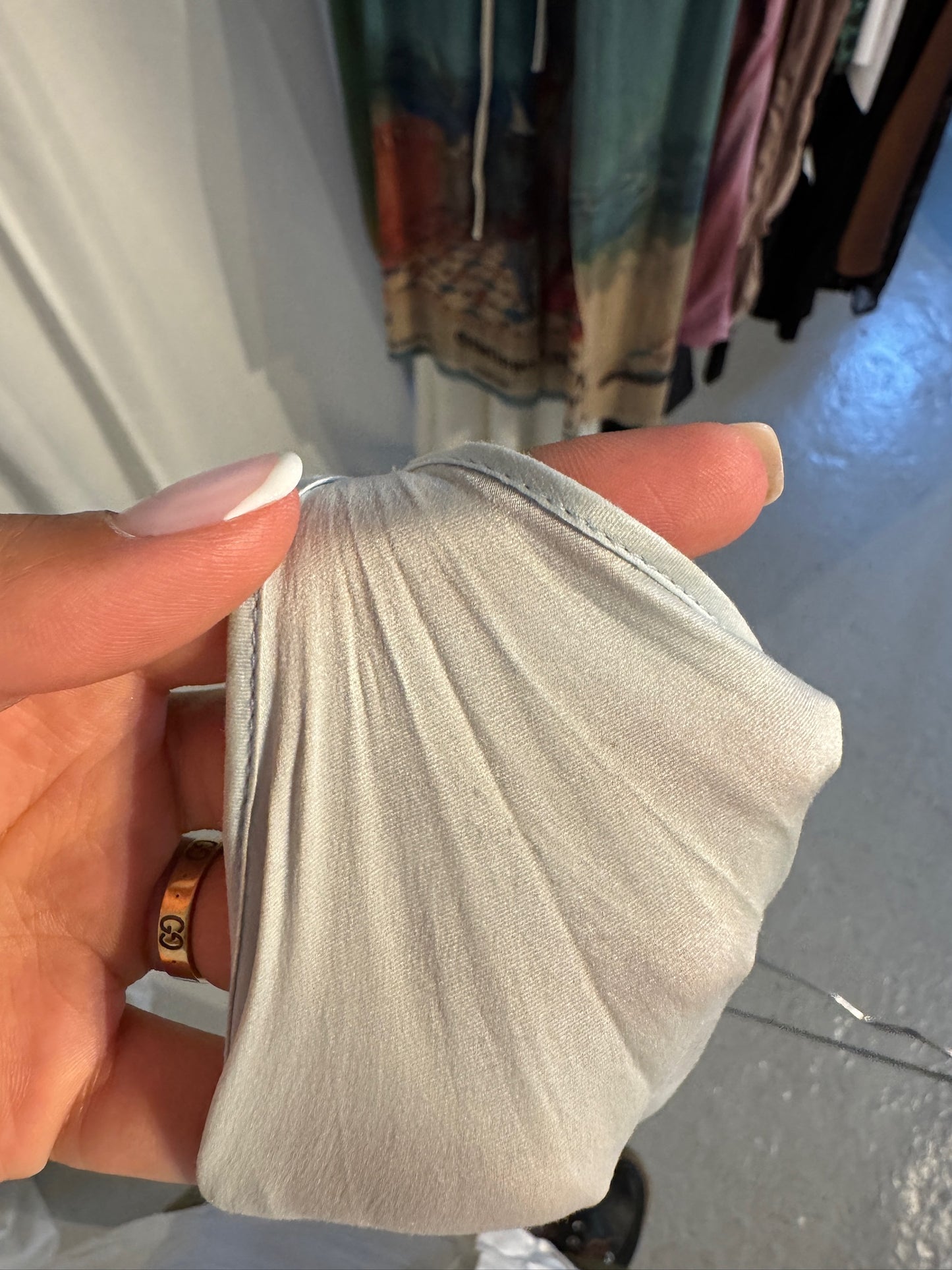 58. Saks potts – SNO DRESS — DUSTY BLUE (34, 36, 38 & 40)