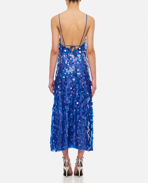 73. Saks Potts Polly dress (40) – Blue