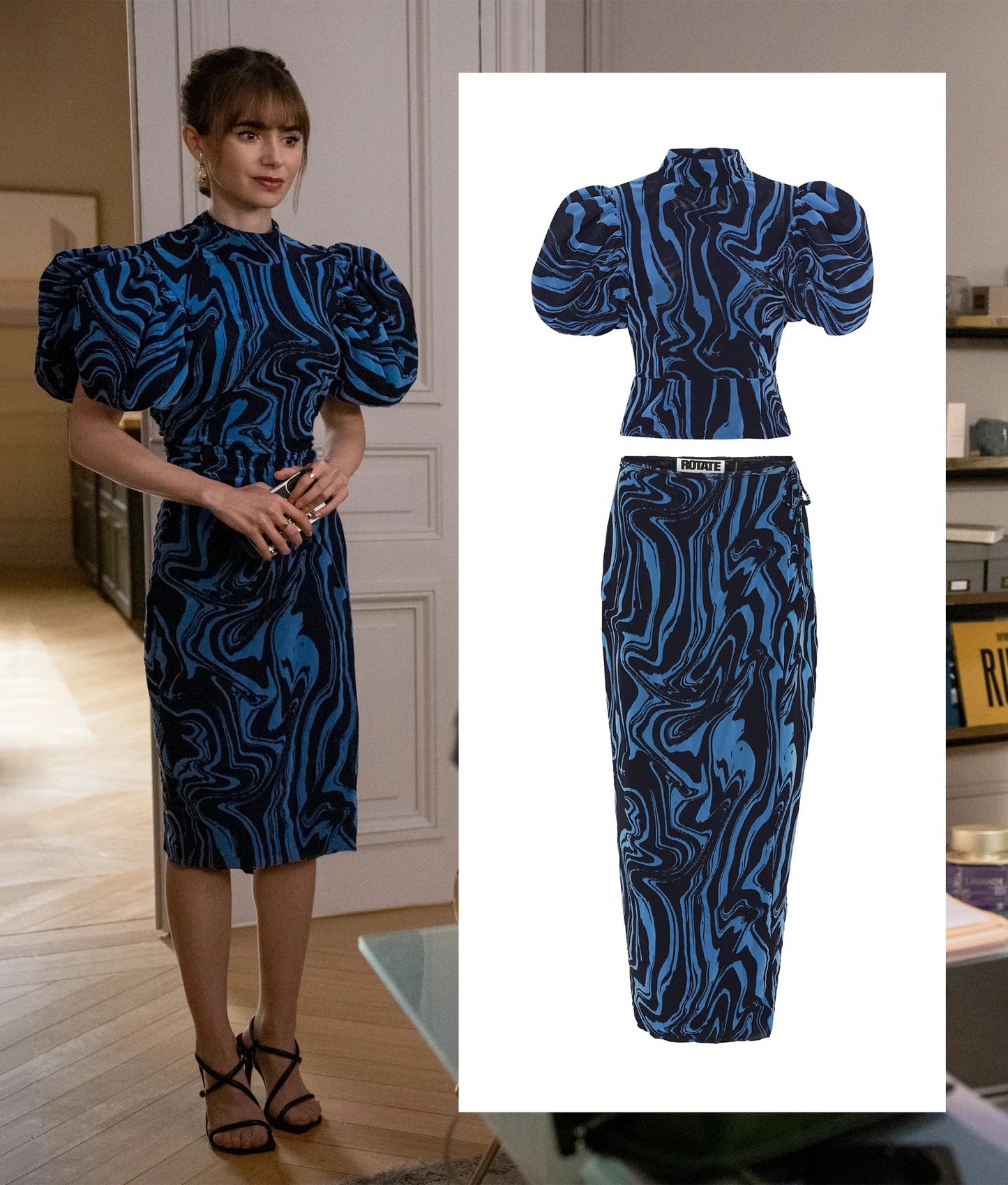 30. ROTATE – Rotate Puff Sleeved sæt (36 & 38)