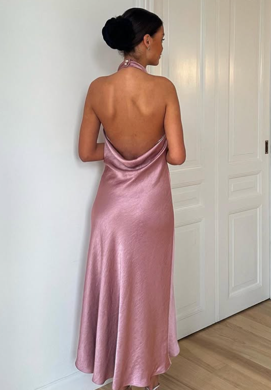 55. Vince - Halterneck midi dress