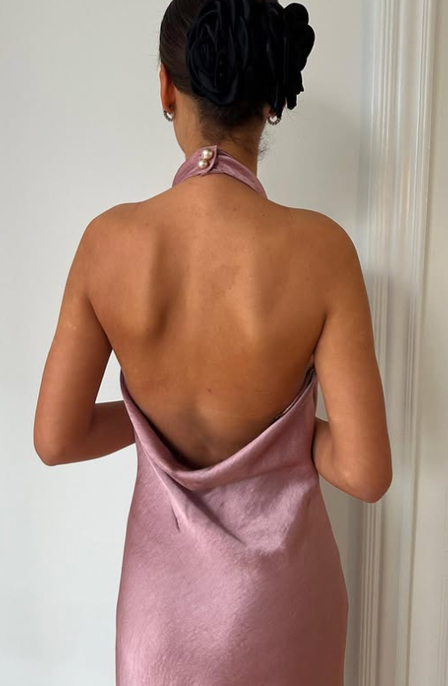 55. Vince - Halterneck midi dress