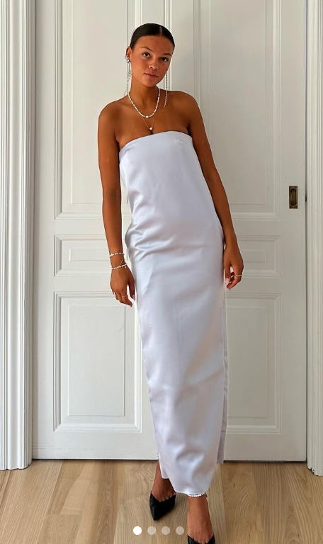 166. 16 Arlington - Blaise Strapless dress