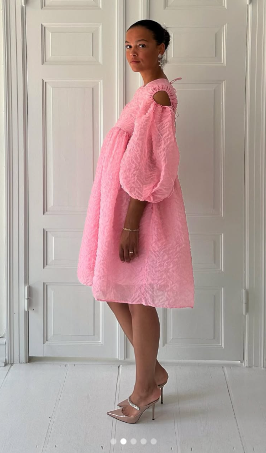 170. Cecilie Bahnsen - Lyserød Janessa dress