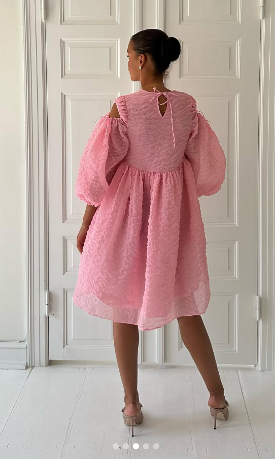 170. Cecilie Bahnsen - Lyserød Janessa dress