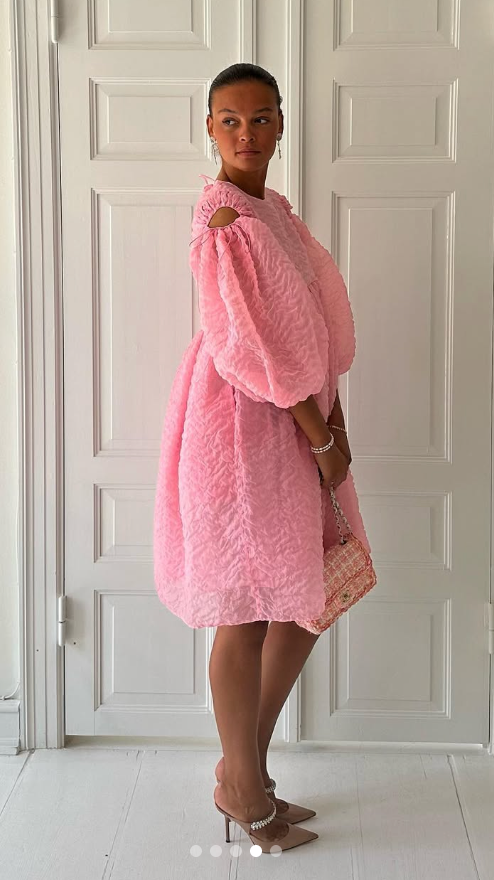 170. Cecilie Bahnsen - Lyserød Janessa dress
