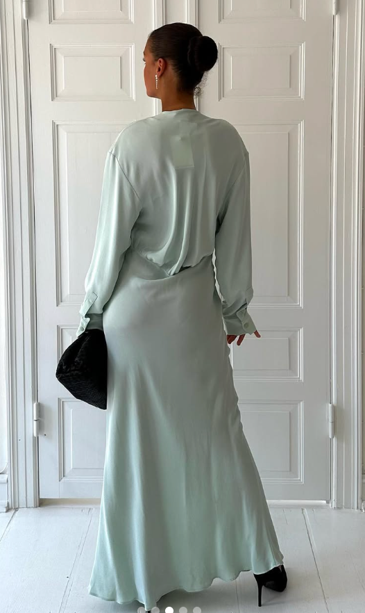 173. Christopher Esber - Mint cut out dress