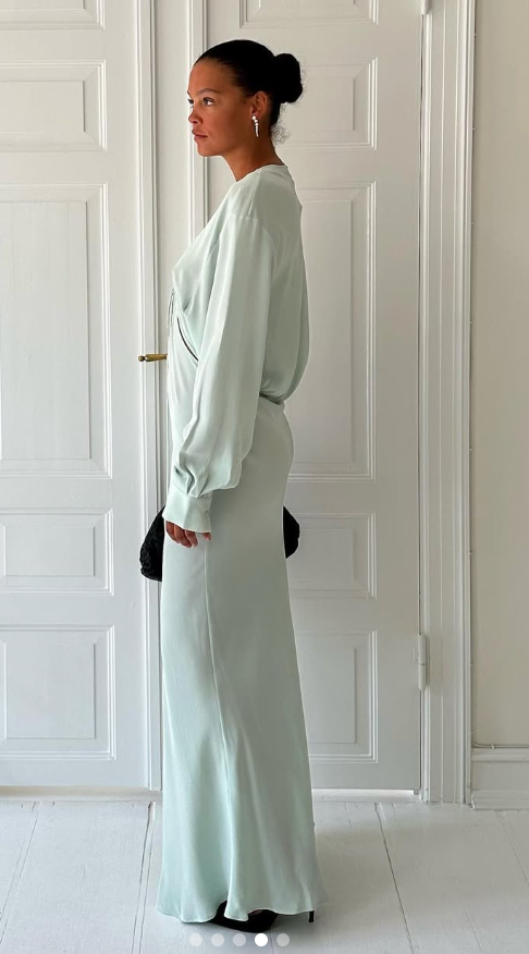 173. Christopher Esber - Mint cut out dress