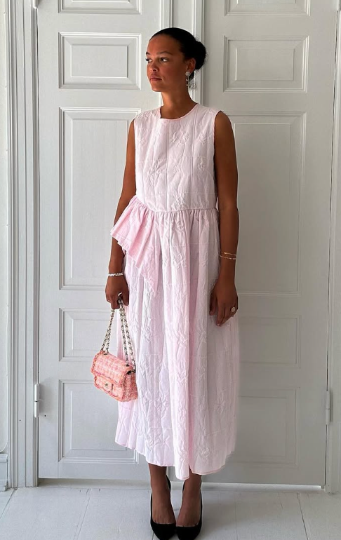 176. Cecilie Bahnsen - Lyserød ditte dress