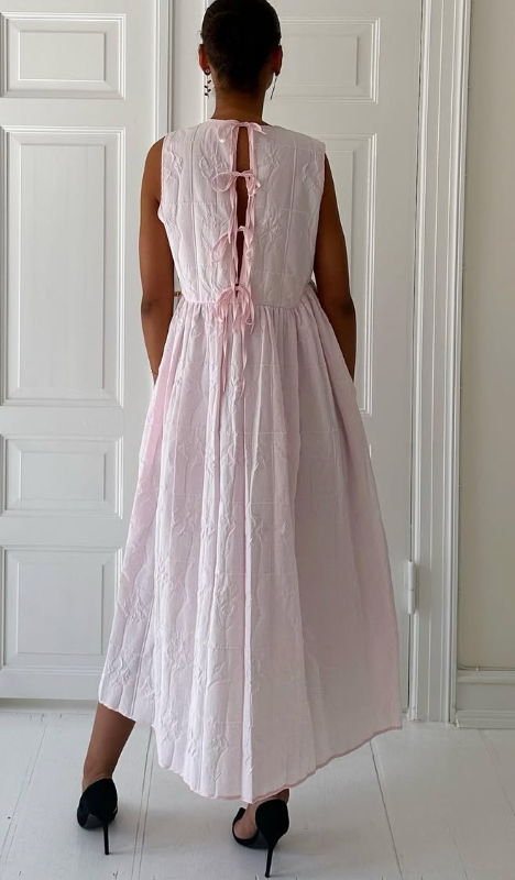 176. Cecilie Bahnsen - Lyserød ditte dress