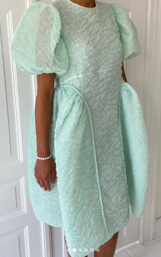 180. Cecilie Bahnsen - Mint fonda dress