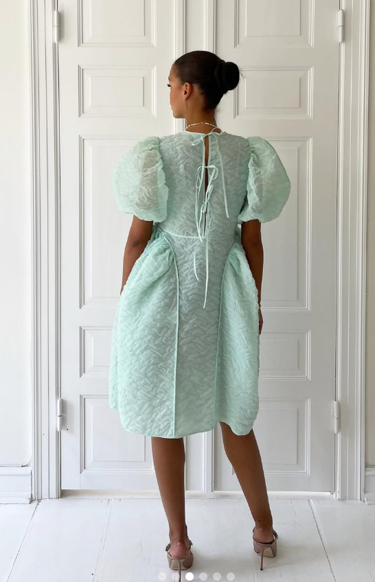 180. Cecilie Bahnsen - Mint fonda dress