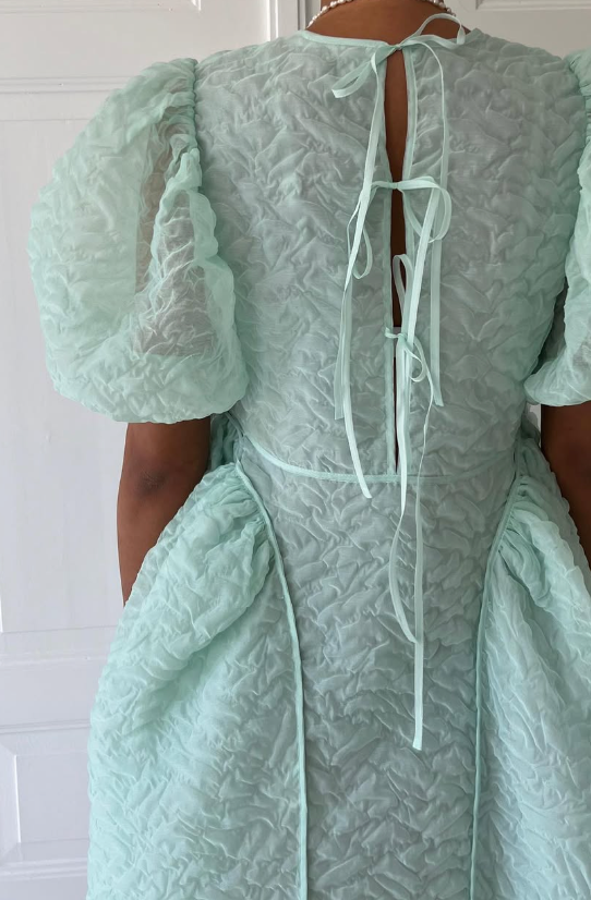 180. Cecilie Bahnsen - Mint fonda dress