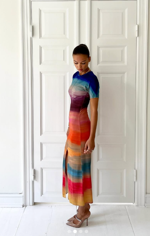181. Marni - Multicolor tshirt dress