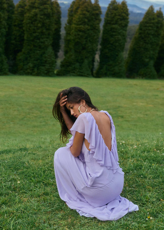 210. Ance Gria - Clover Gown, Lavender