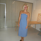 Saks Potts – Anno Dress Pigeon Blue (38)