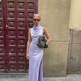 Misha - THE CONSTANTINA SATIN DRESS