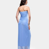 Laagam - MEGAN BLUE MIDI DRESS (S & L)