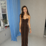 Misha - THE TOTEM STOCKING JERSEY MIDI DRESS