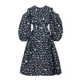 Cecilie Bahnsen - PUFF-SLEEVES PRINTED DRESS