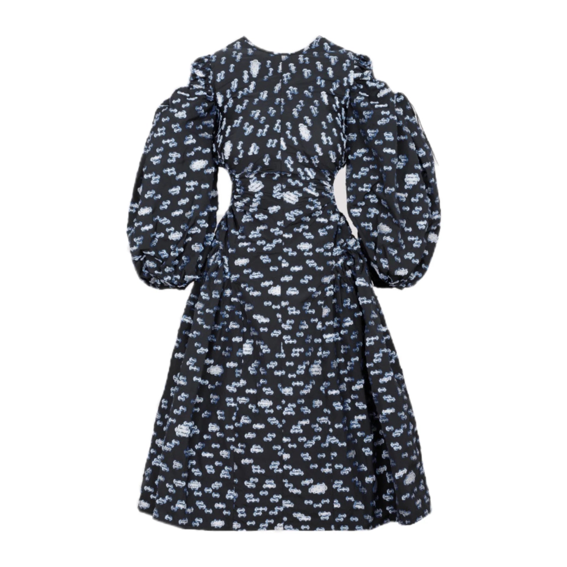 Cecilie Bahnsen - PUFF-SLEEVES PRINTED DRESS