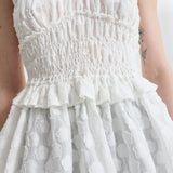 Cecilie Bahnsen - peplum-top med smock