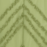 Laagam - ARABELLA GREEN RUFFLED DRESS