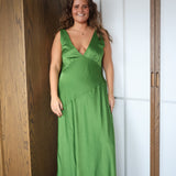 Meshki - green dress (36 & 44)