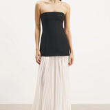 BOA - STRUCTURED BODICE GOWN