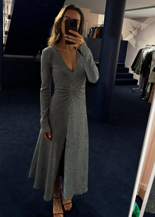 ROTATE sliver dress