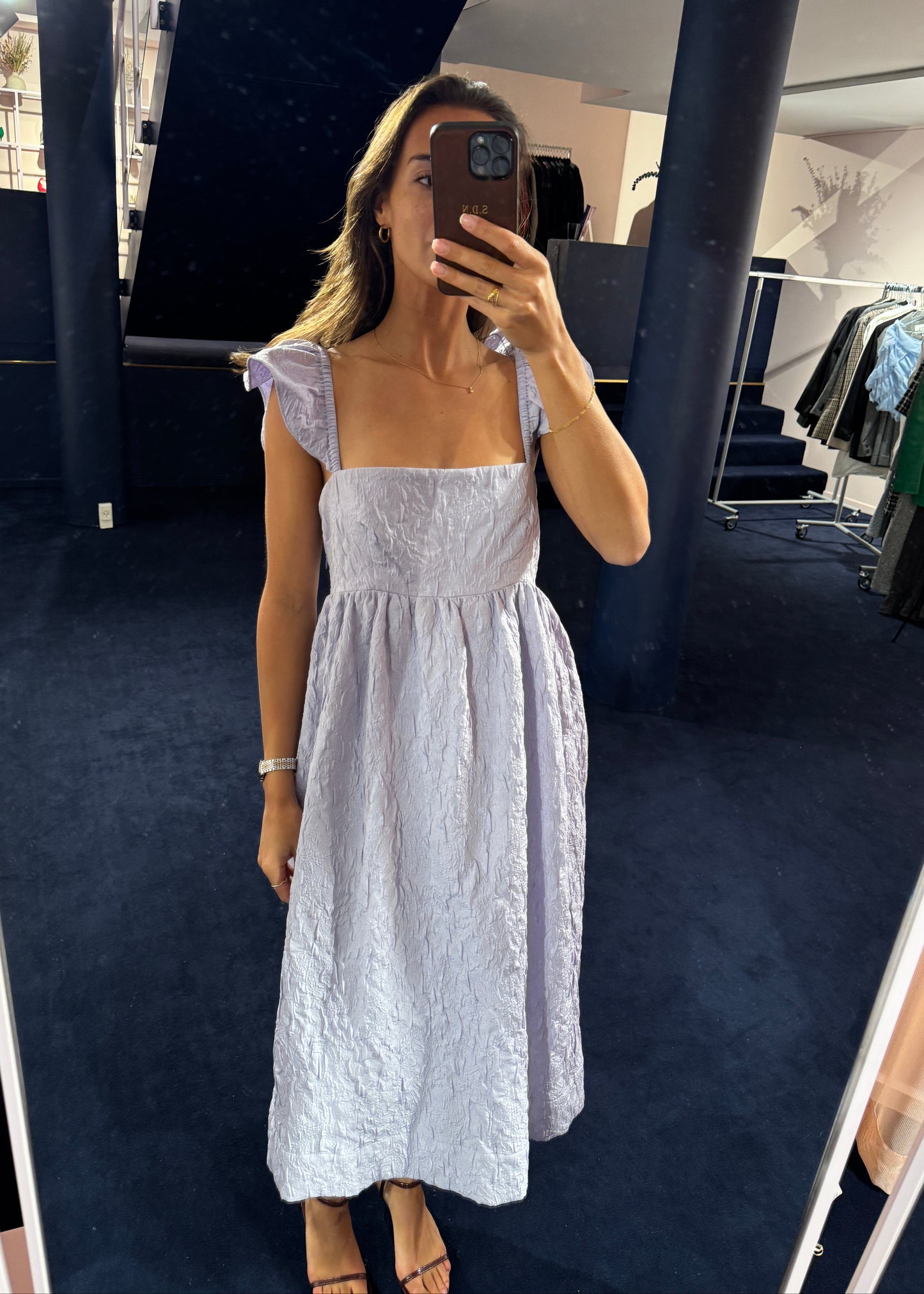 Baum und Pferdgarten - lilla dress