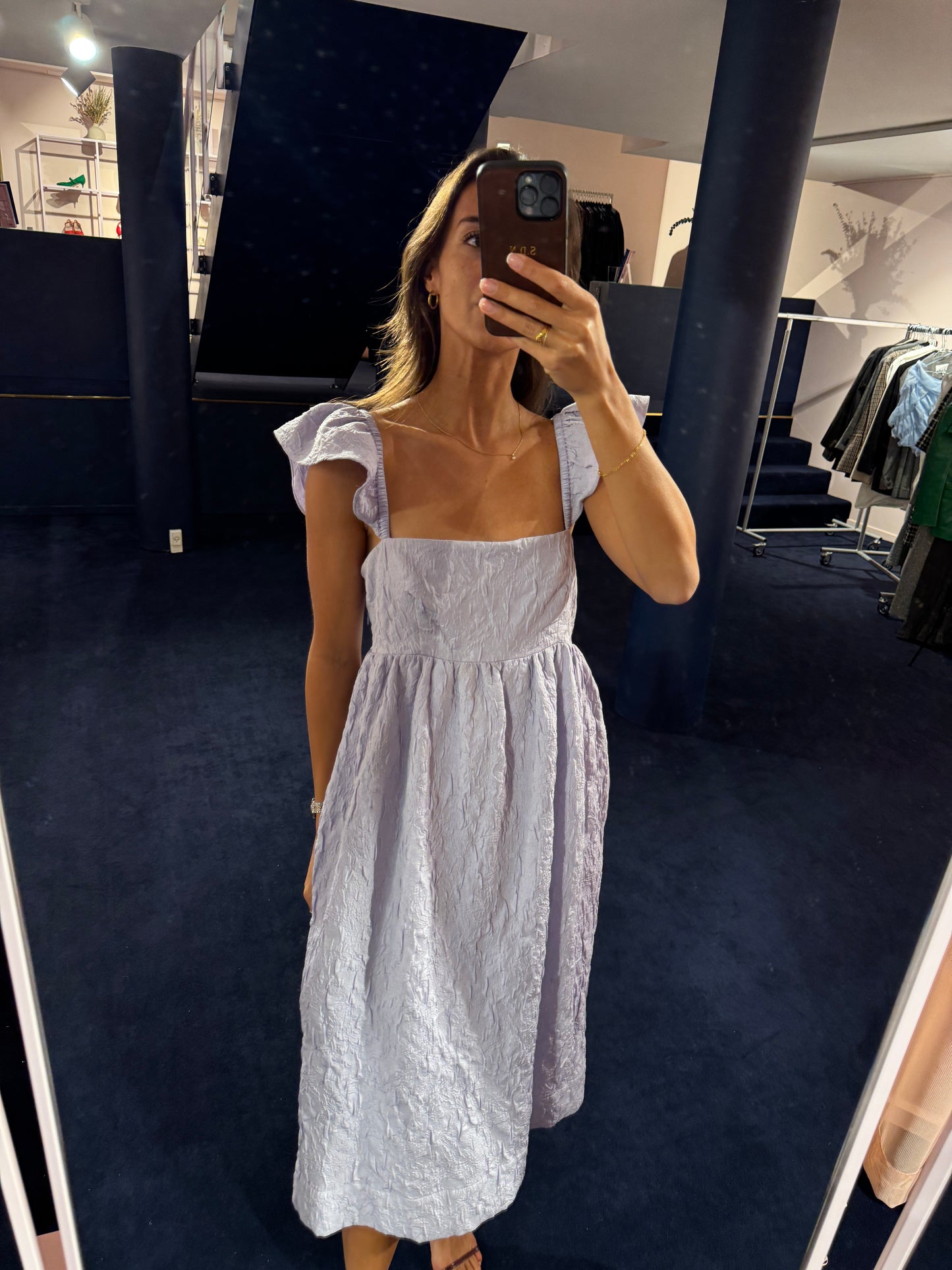 Baum und Pferdgarten - lilla dress