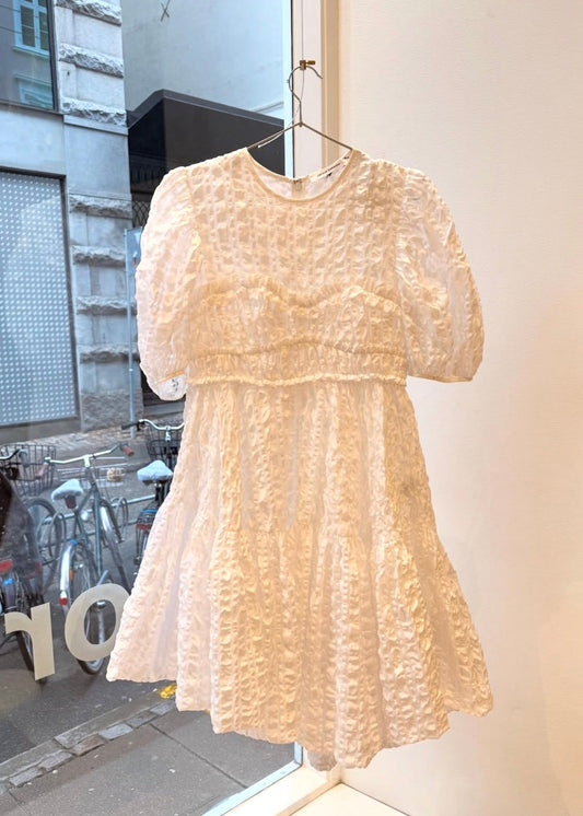 176. Cecilie Bahnsen - Hvid mini kjole