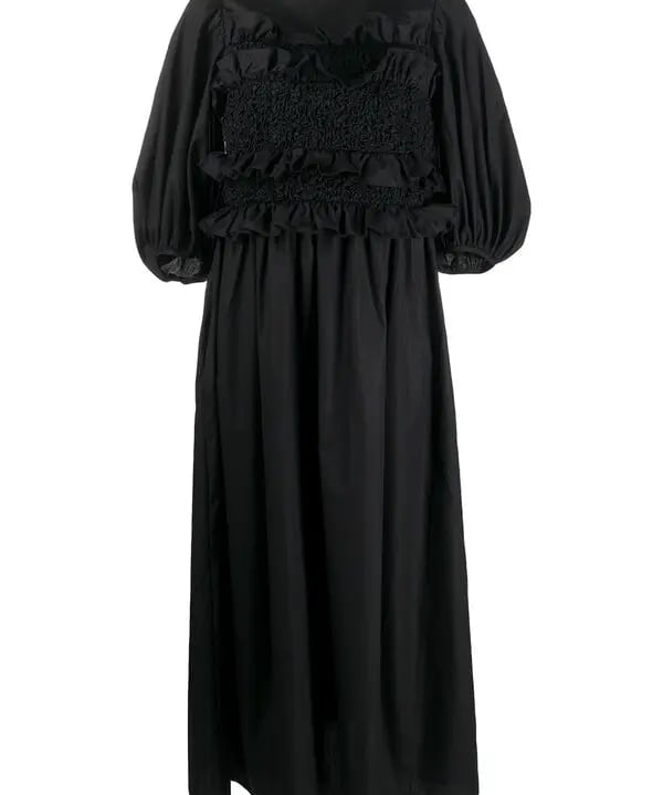 Cecilie Bahnsen - Sort maxi kjole