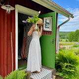 Meshki - Maureen Broderie Strapless Maxi Dress - White