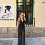 KOOKAI - OYSTER MESH MAXI DRESS