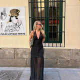 KOOKAI - OYSTER MESH MAXI DRESS