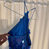 Saks Potts Polly dress (40) – Blue