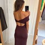 Meshki  - open back dress (36)