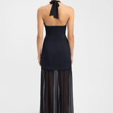 KOOKAI - OYSTER MESH MAXI DRESS