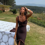 Lady Pipa - Loren Dress Brown