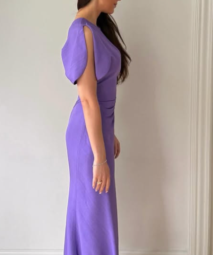 Victoria Beckham - Gathered waist midi-dress