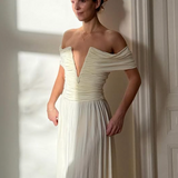 Magda Butrym - Off-shoulder gathered maxi dress