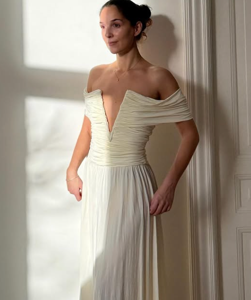 Magda Butrym - Off-shoulder gathered maxi dress