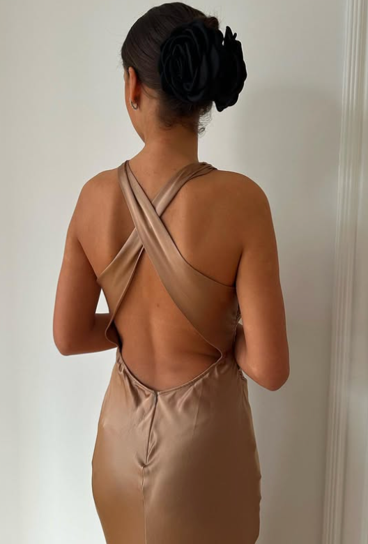 51. Reformation - Casette silk dress