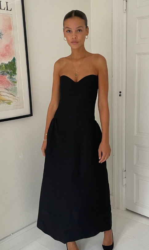 198. Khaite - Sort Khaite Bustier