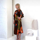 Caroline Hundsholt – River Dress med håndmalet print